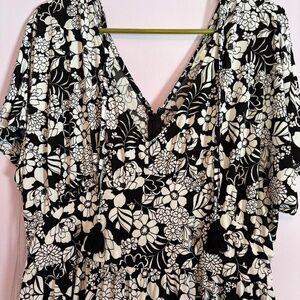 Women’s silky print jumpsuit